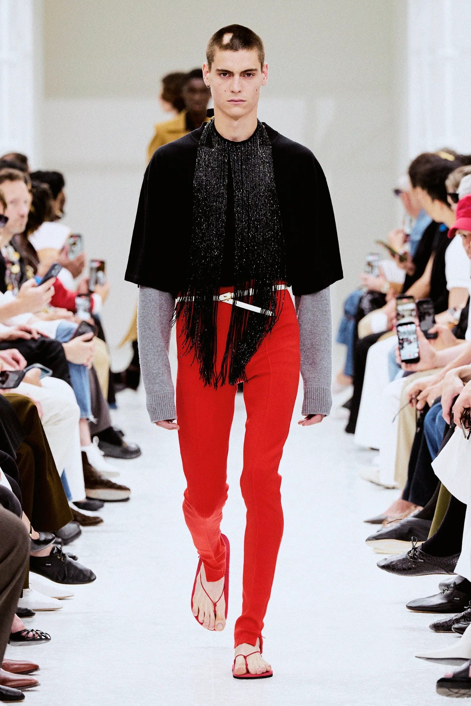 Celine: Michael Rider's First Menswear Statement
