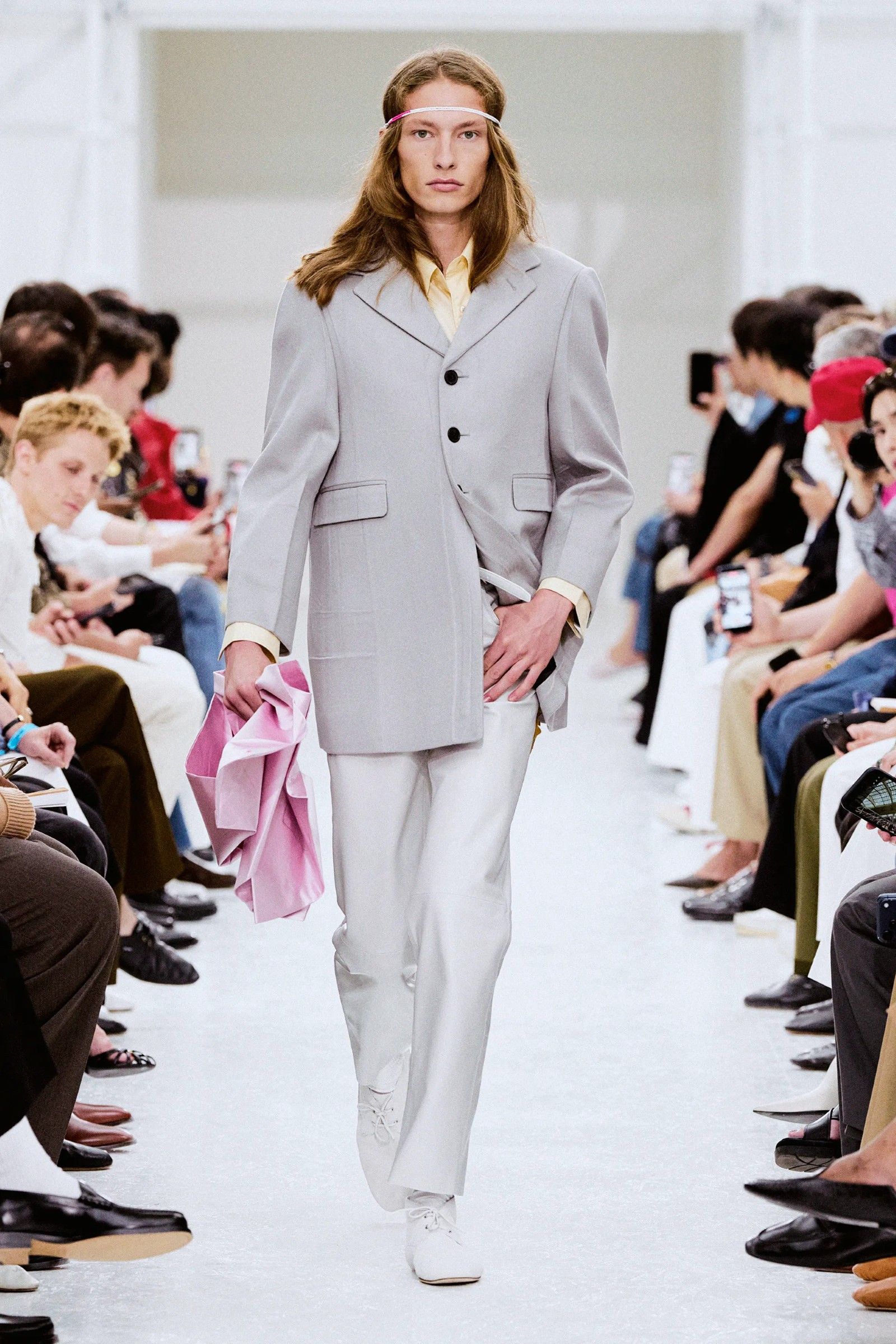 Celine: Michael Rider's First Menswear Statement