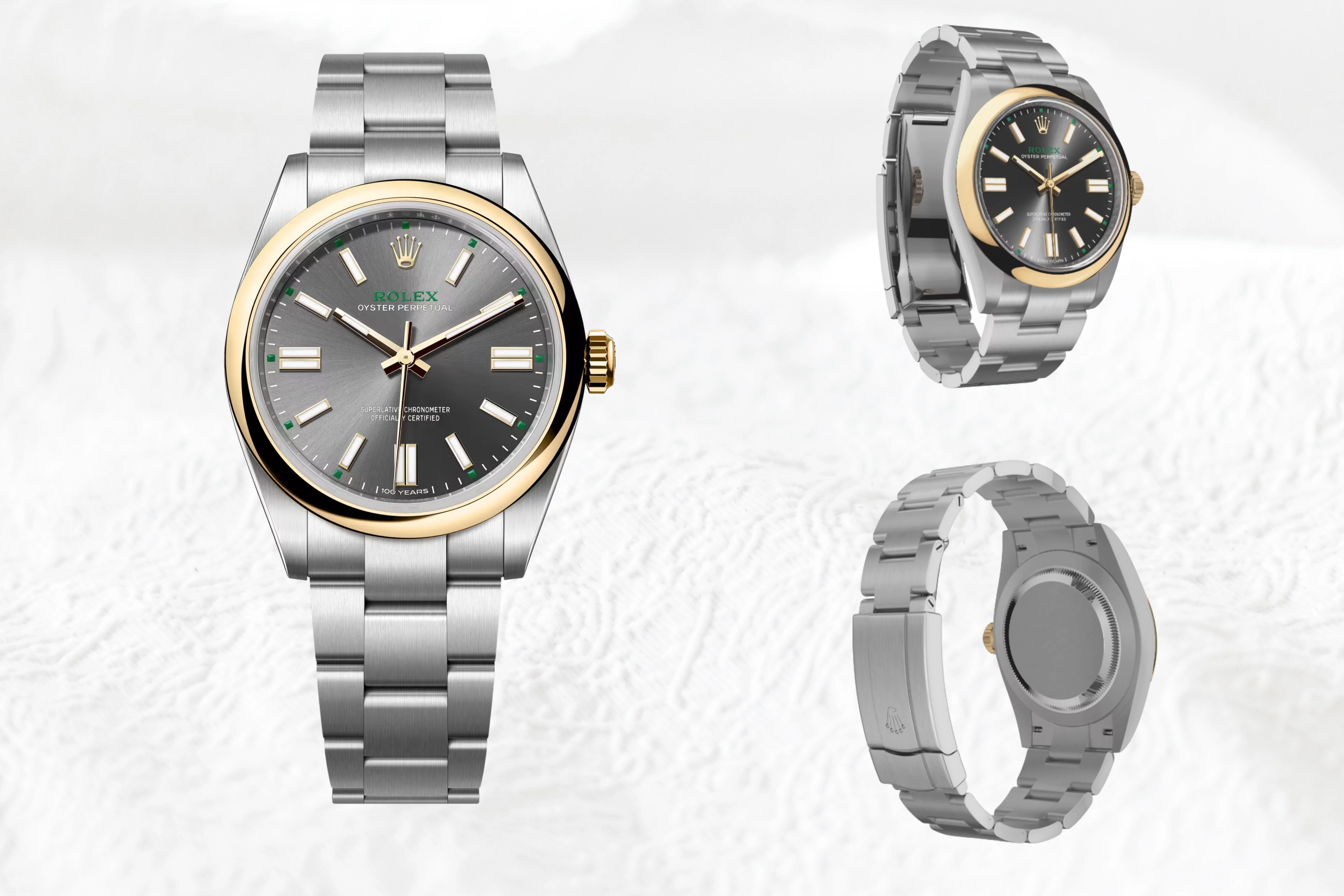 Rolex Marks a Century of the Oyster Case