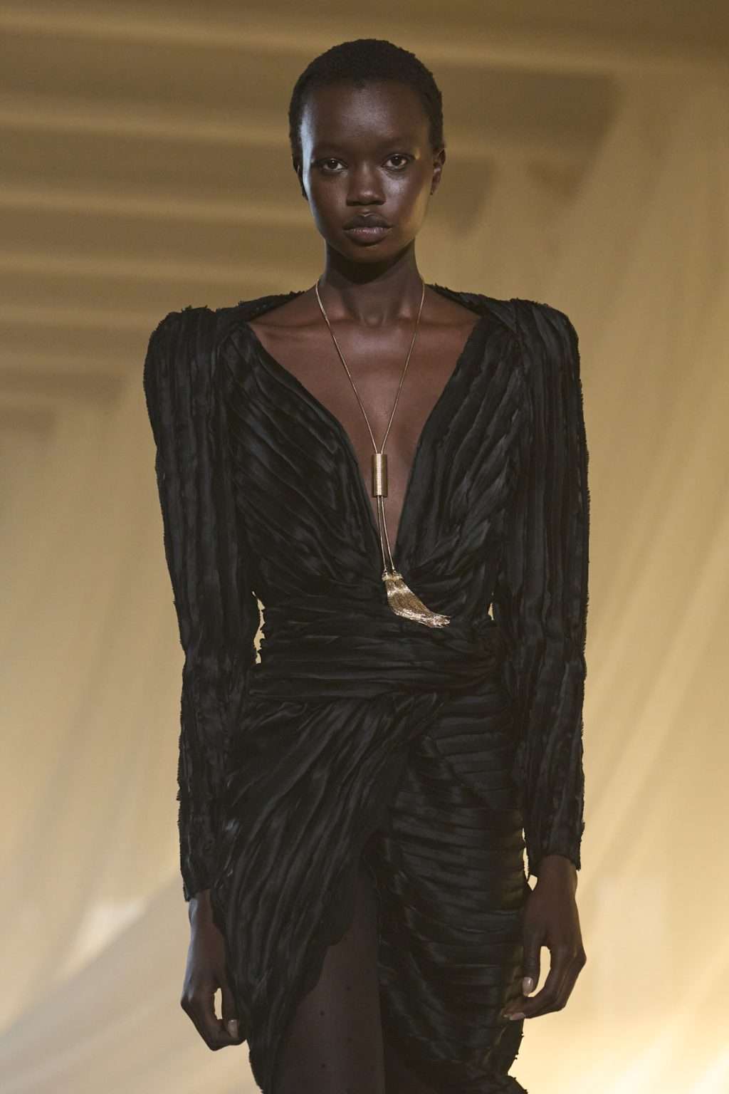 Balmain's New Creative Director Debuted With a Tribute to Air France's First Female Pilot