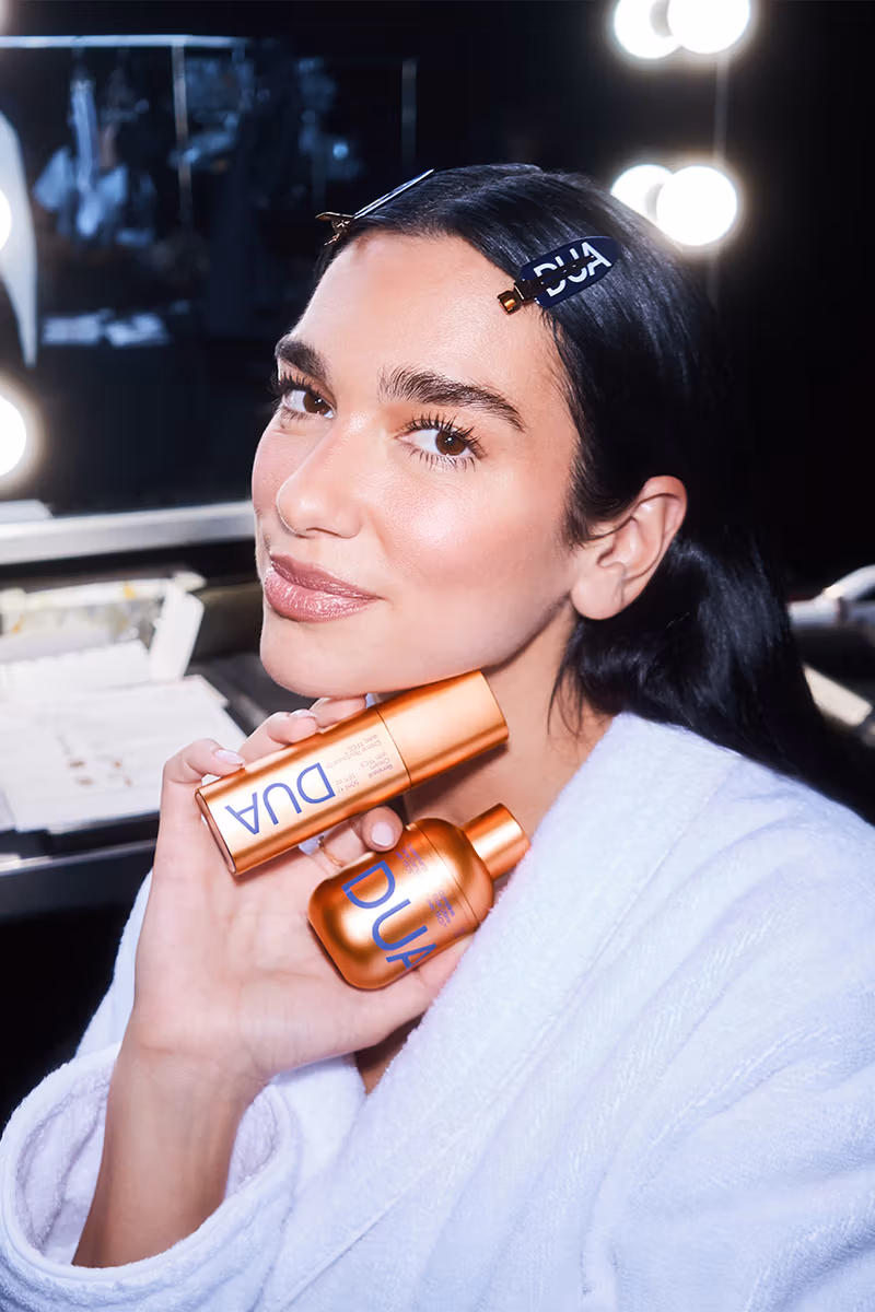 DUA LIPA'S SKINCARE LINE JUST GOT ITS FIRST POP-UP