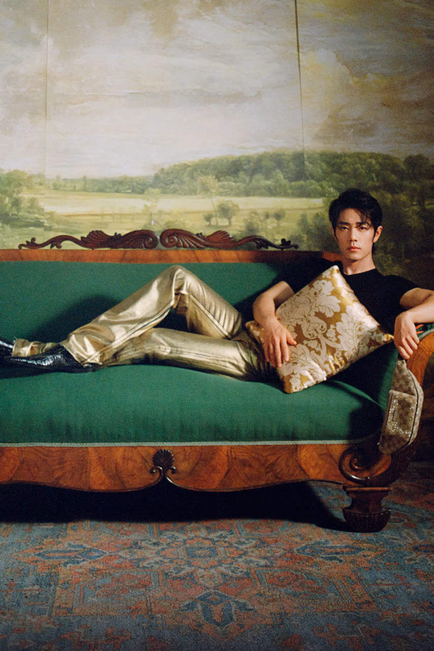 Jin, Ningning and Xiao Zhan Front Gucci’s Primavera — image 3